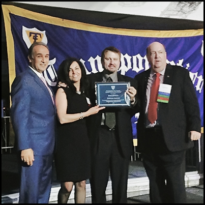 Jinan Dalloo at Transportation Club of Detroit Scholarship Dinner, 2014